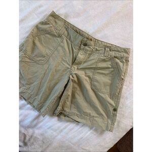 Carhartt Utility Shorts Khaki Women’s 100% Cotton Size 16 Original Fit
